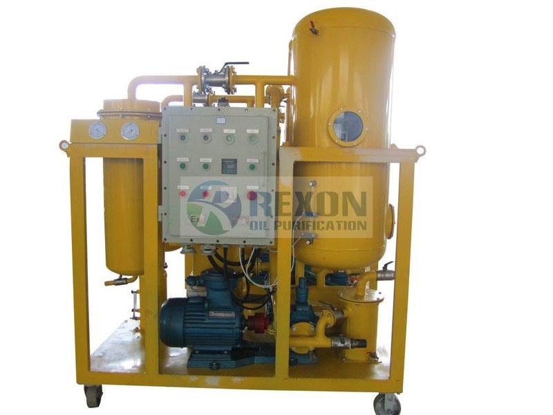 Water Removal Oil Water Separator Machine Vacuum Oil Purification Systems 6000 LPH