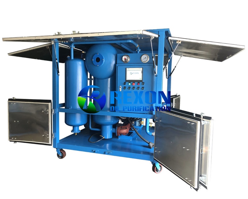 REXON Fully Automatic PLC Type Transformer Oil Filtration Machine