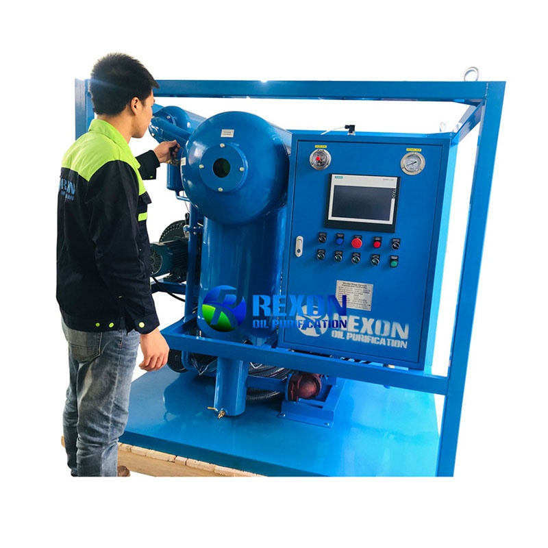 Double Stage Vacuum Transformer Oil Centrifuge Machine