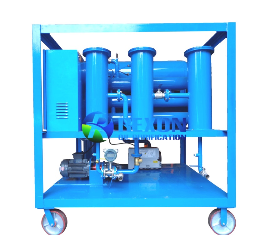 Vacuum Type Used Lubricating Oil Purification Machine Series TYA