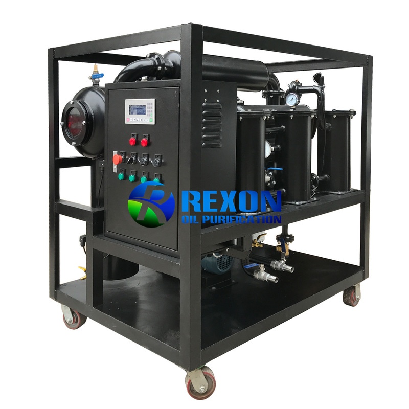 High Efficient Vacuum Type Transformer Oil Purifier Machine