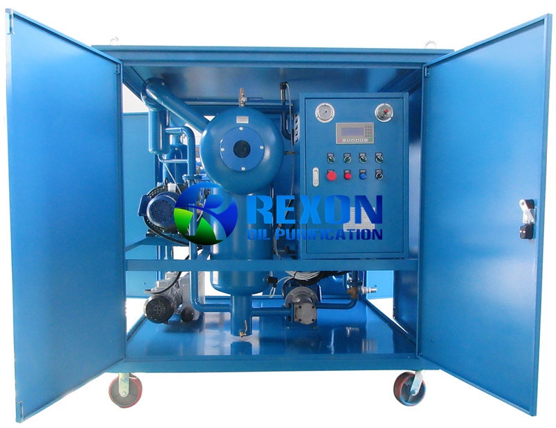 3000LPH High Vacuum Transformer Oil Recycling System Equip with Fuller Earth Filter