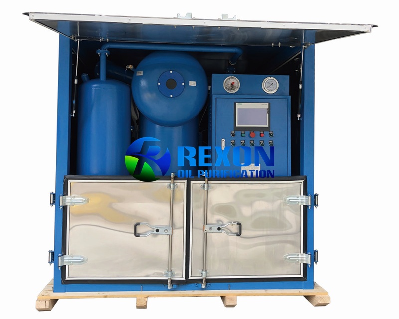 Double Stage High Vacuum Insulating Transformer Oil Regeneration System with Silica Gel Regeneration Tank