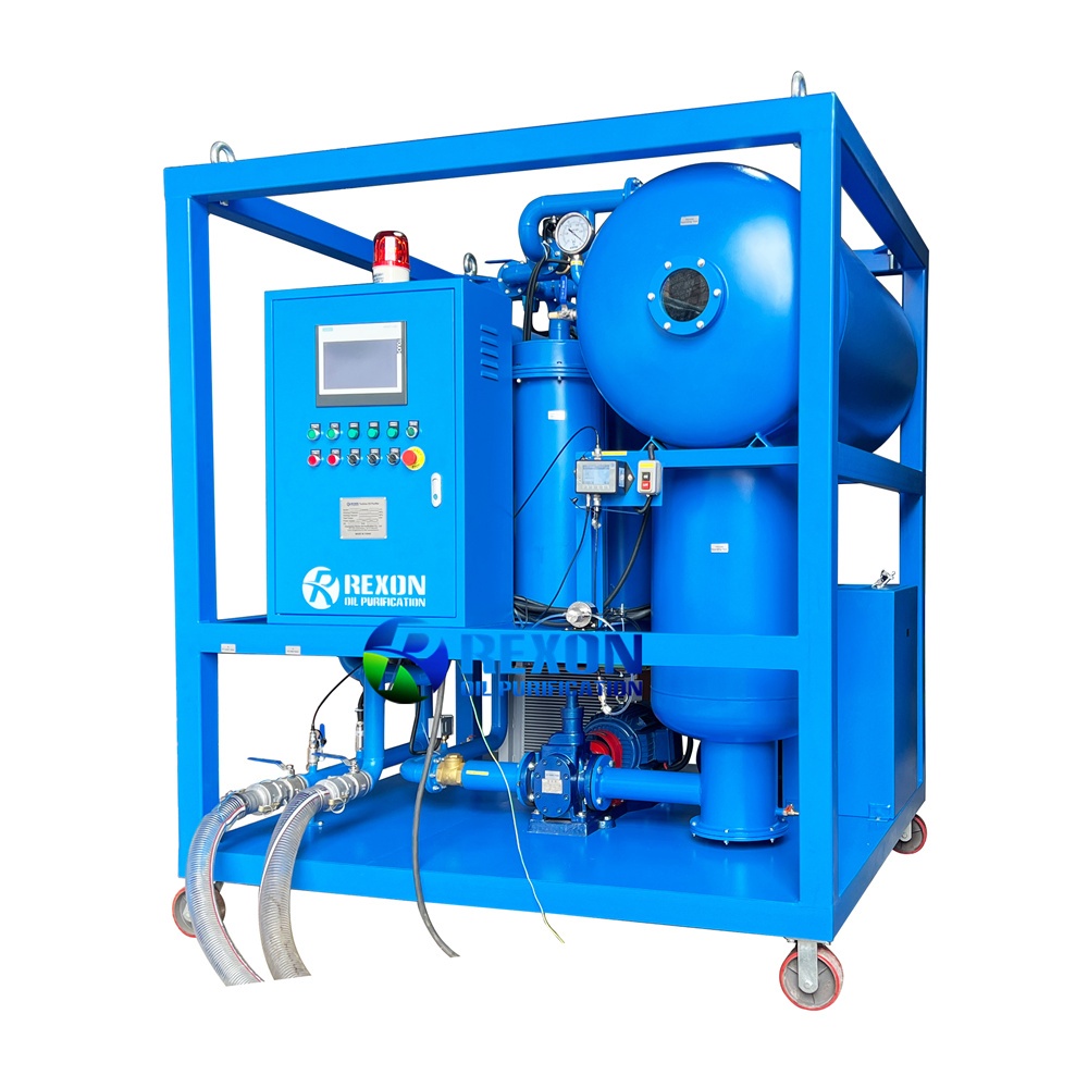 Big Capacity and Fast Dehydration Turbine Oil Filtration Machine