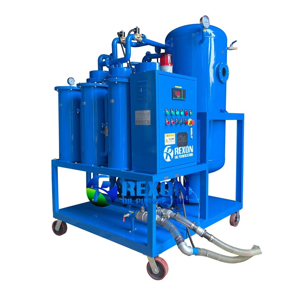 High-Efficiency Dirty Turbine Oil Recondition and Purification Machine