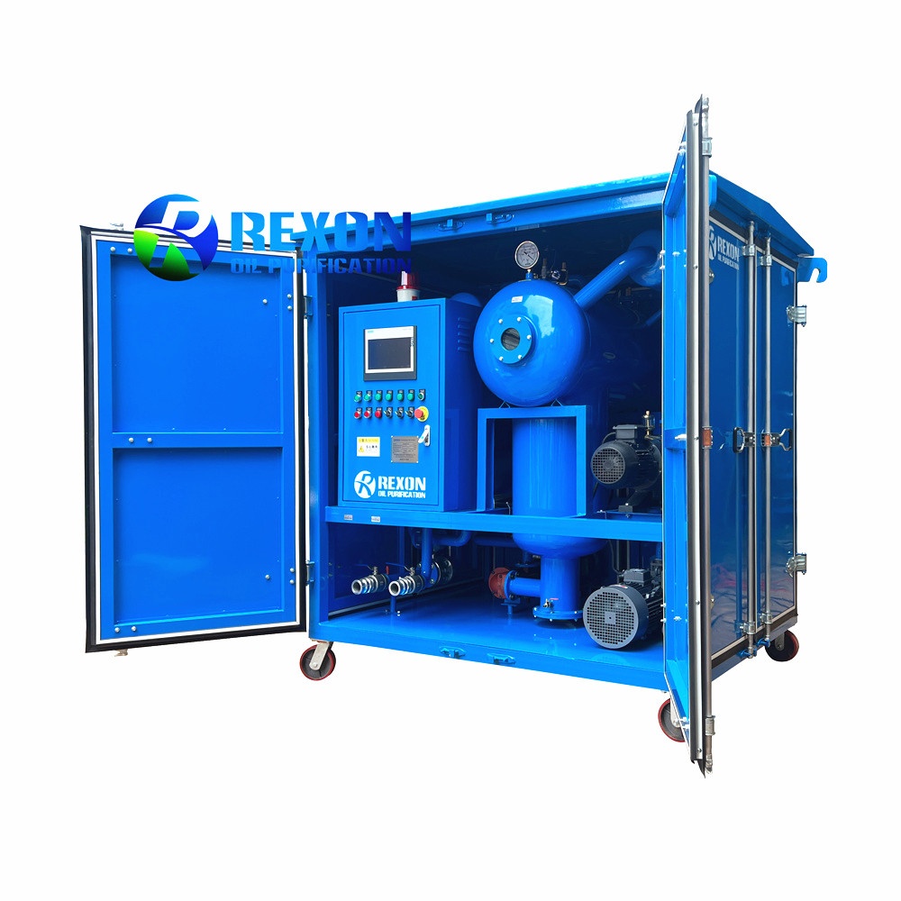 Roof Enclosed Type Double Stage High Vacuum Transformer Oil Filter Machine