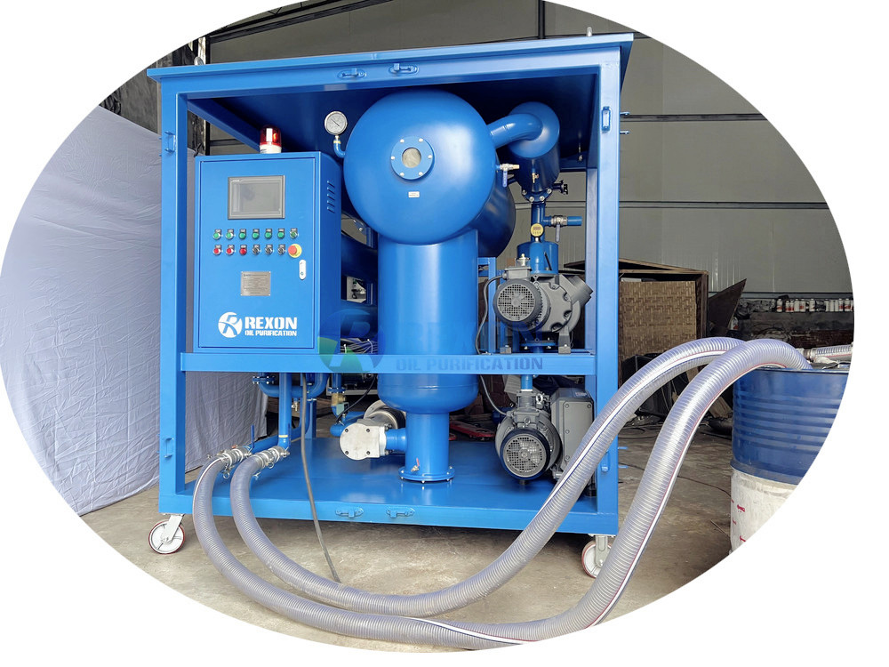 REXON Latest Delivery of ZYD-200(12000LPH) Transformer Oil Purifier Machine