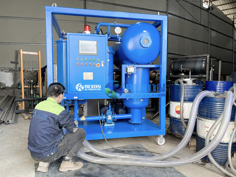 REXON TY-200(12000LPH) Turbine Oil Purifier Machine Delivery