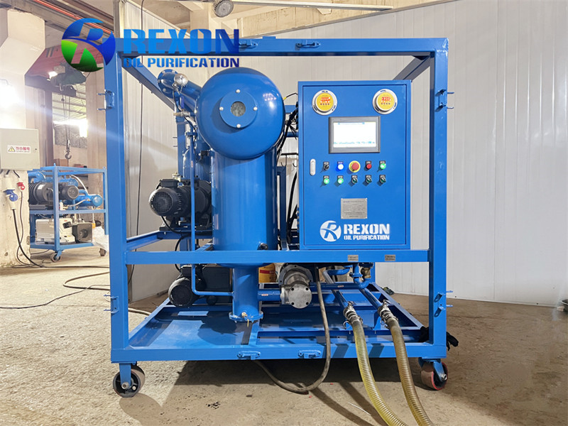 REXON Transformer Oil Purifier Machine Testing Before Delivery