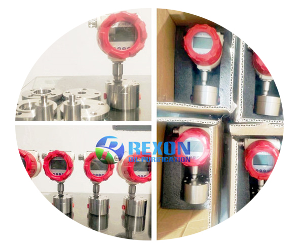 REXON Digital Type Gear Oil Flow Meter for High Viscosity Oil