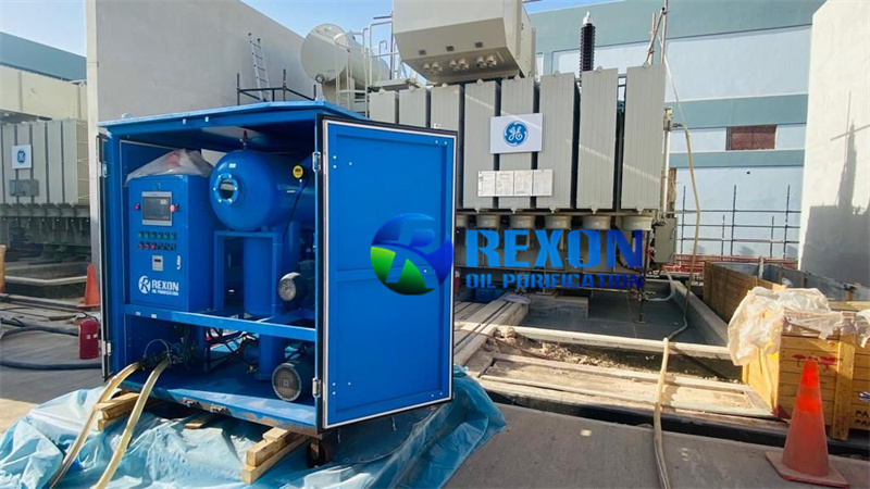 REXON Transformer Oil Purifier Plant Works Perfectly Onsite
