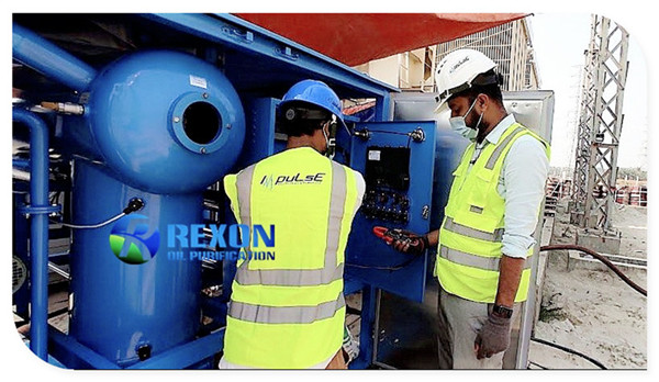 REXON Transformer Oil Purification Equipment On Field Use