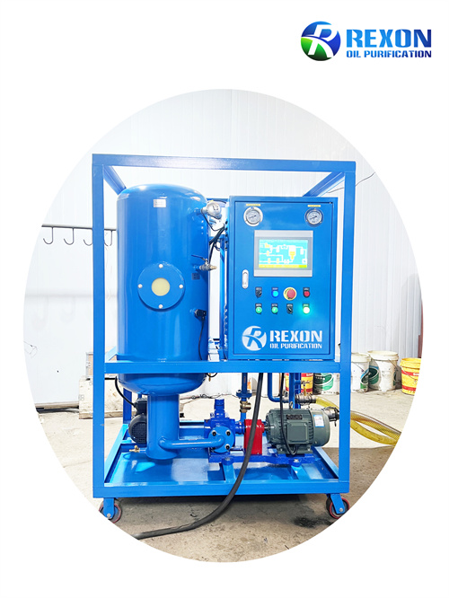 REXON Latest Frame-designed TYA-50 Vacuum Oil Purifier Shipment