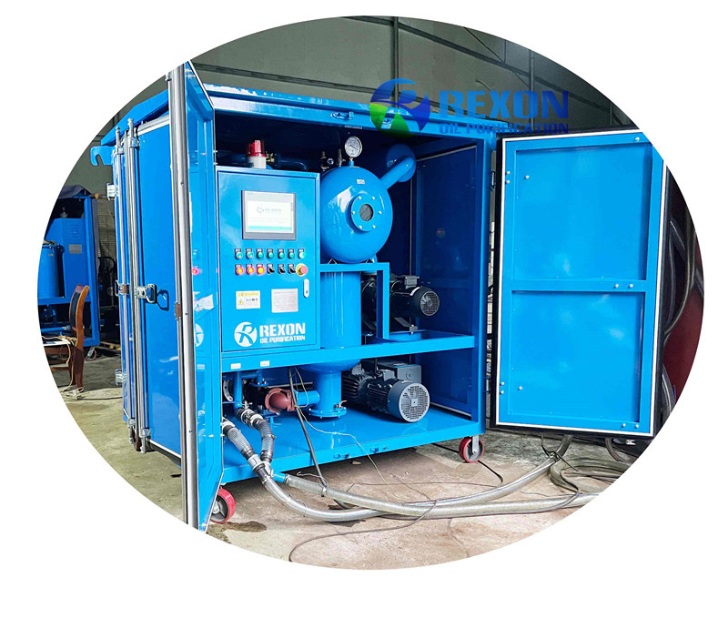REXON Latest Roof Design Fully Enclosed Type Transformer Oil Purifier