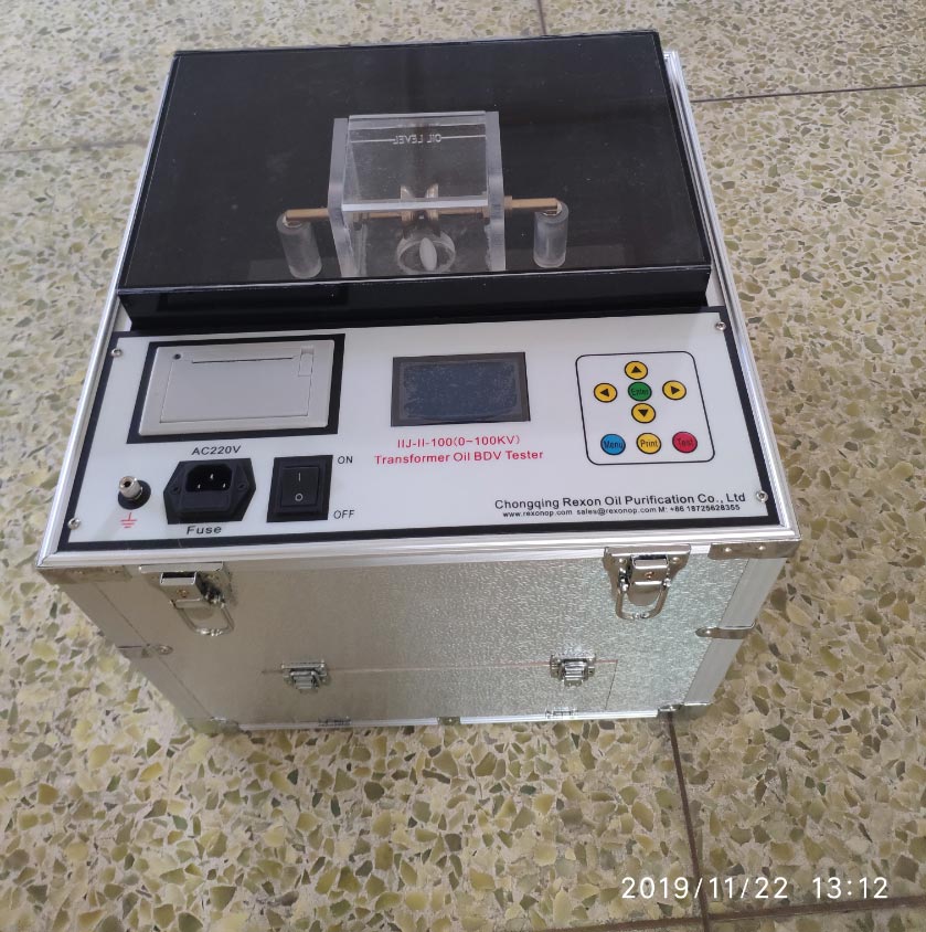 REXON IIJ-II-100 Transformer Oil Tester Delivery
