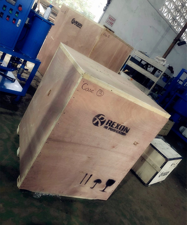 Delivery of REXON Vacuum Pumping System