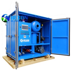 4000LPH Double Stage Vacuum Oil Purifier for Transformer Oil Treatment