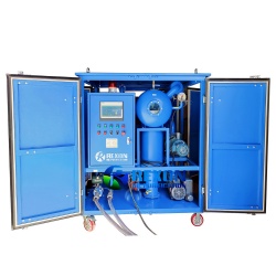 Double Stage High Vacuum Transformer Oil Filtration System