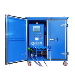 Thickened Weather-proof Type Double Stage High Vacuum Transformer Oil Filtration System