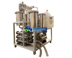 Vacuum Cooking Oil Filtration Machine Equip with Edible Filters and Stainless Steel Oil Pump