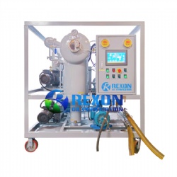 Double Stage High Vacuum Insulating Oil Purification Plant with Digital Gauges