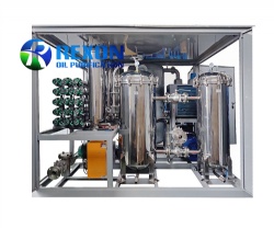 Edible Type Cooking Oil Filtering Equipment and 304 Stainless Steel Oil Purification System SYA-200