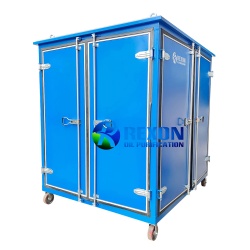 Enclosed Weather-proof Type Transformer Oil Filtration Machine