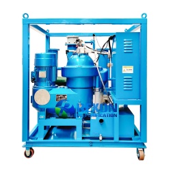 PLC Automatic Self-Discharging Type Centrifugal Oil Separator Purifier with Frame Structure and Lifting Holes