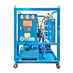 PLC Automatic Self-Discharging Type Centrifugal Oil Separator Purifier with Frame Structure and Lifting Holes