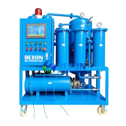 PLC Fully Automatic Lube Oil Purifier Free Dissolved Water Removal Plant