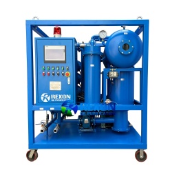 PLC Fully Automatic Turbine Oil Filtration Machine with Online Moisture Tester