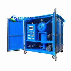 Roof Enclosed Type Double Stage High Vacuum Transformer Oil Filter Machine