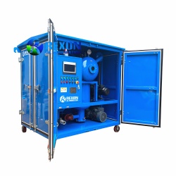 Roof Enclosed Type Double Stage High Vacuum Transformer Oil Filter Machine