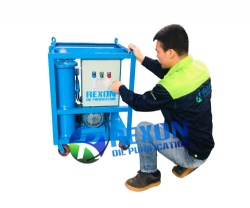 Small Portable Oil Filtration Machine Frame Structure Type with Hooks