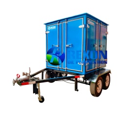 Upgraded Mobile Trailer Type Vacuum Transformer Oil Treatment Plant