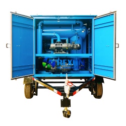 Upgraded Mobile Trailer Type Vacuum Transformer Oil Treatment Plant